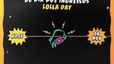 troca ingresso lolla