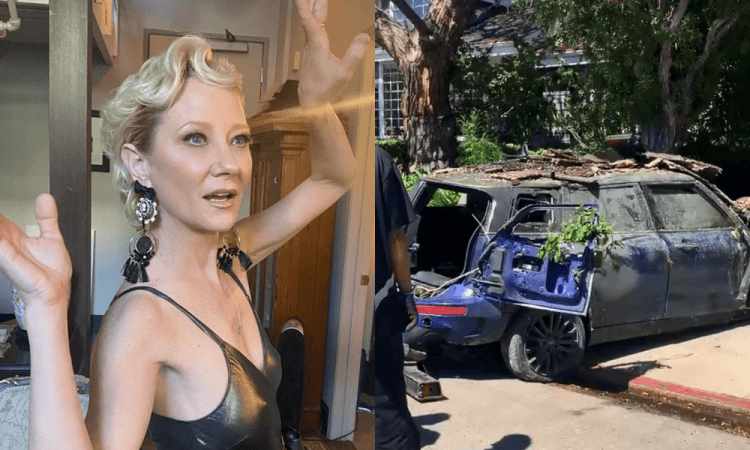 Vídeo mostra carro de Anne Heche em alta velocidade 1 Anne Heche POP CYBER