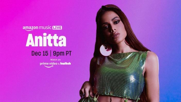Anitta no Amazon Music Live
