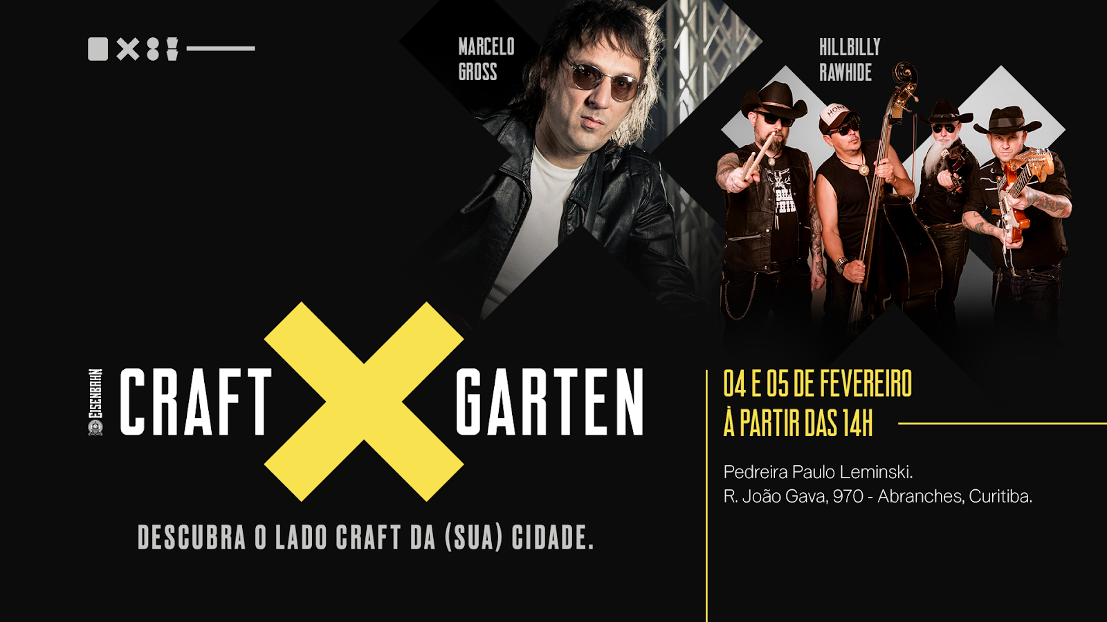 Eisenbahn Craft Garten chega a Curitiba nos dias 4 e 5 de fevereiro com muita musica arte e gastronomia POP CYBER