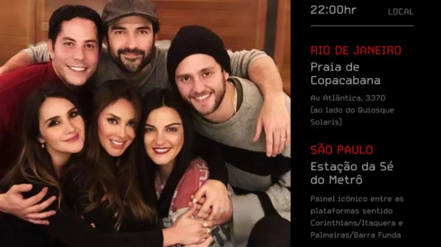 Site do RBD anuncia previa de evento no Brasil POP CYBER