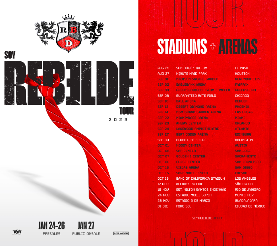 rbd tour soy rebelde world tour 2023 POP CYBER