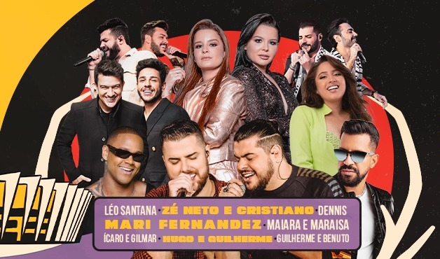 Festival Sertanejo atracoes POP CYBER