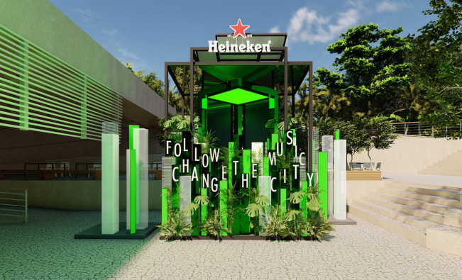 Heineken no MECA Inhotim marca mantem parceria com festival e promove iniciativas conectadas a Green Your Cit POP CYBER