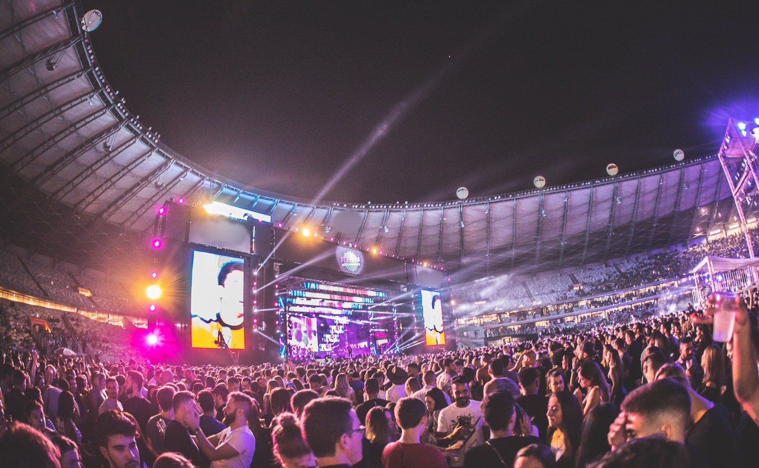 Palco da ultima edicao do Festeja Belo Horizonte realizada em 2019 POP CYBER