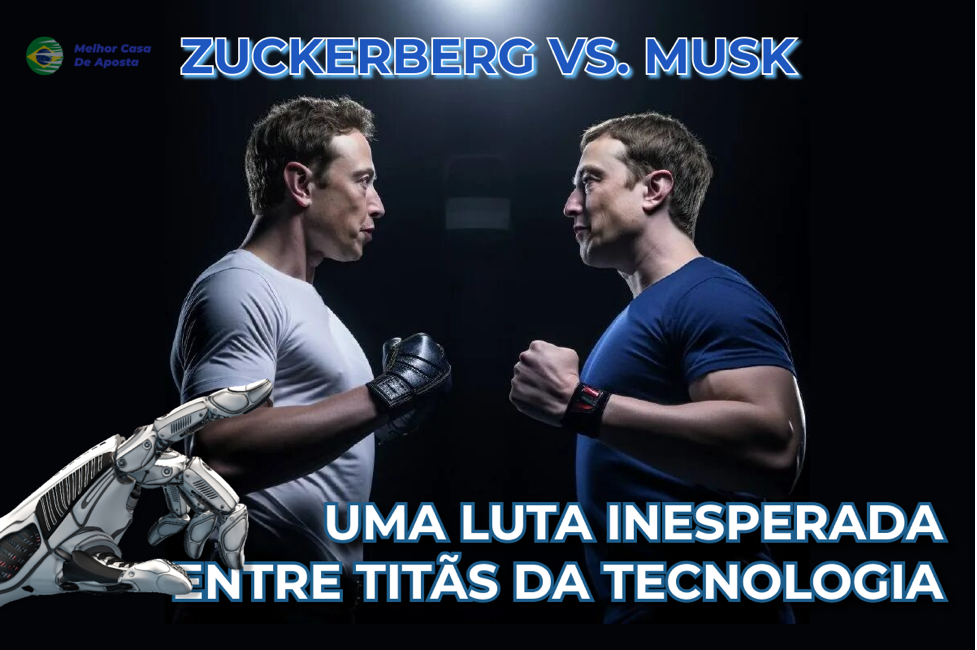 Zuckerberg vs. Musk Uma luta inesperada entre titas da tecnologia POP CYBER