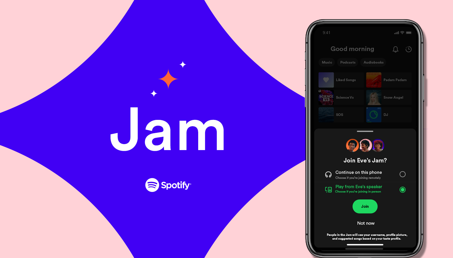 Spotify apresenta Jam uma maneira personalizada de escutar musica em grupo POP CYBER