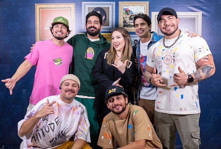 Atitude 67 grava DVD na presença de Amanda Meirelles e com participações de Kamisa 10, Gaab e Ávine Vinny 2 Atitude 67