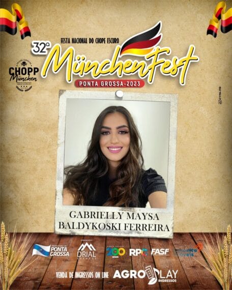 Conheça as 13 Candidatas a Rainha da 32ª MünchenFest em Ponta Grossa 5 WhatsApp Image 2023 11 14 at 6.18.21 PM 2 POP CYBER
