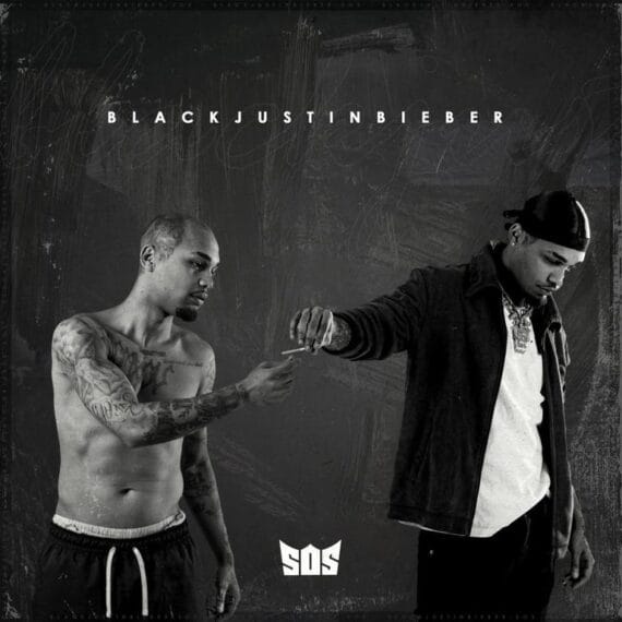 "BLACKJUSTINBIEBER" é o nome da mixtape inédita do rapper Sos 1 rapper Sos capa POP CYBER