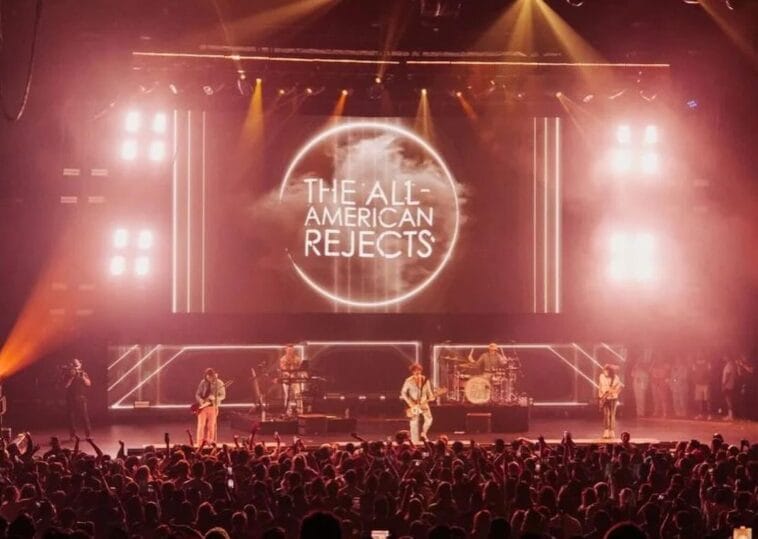 The All-American Rejects promete viagem nostálgica no Festival I Wanna Be Tour 1 The All American Rejects e1708556219813 POP CYBER