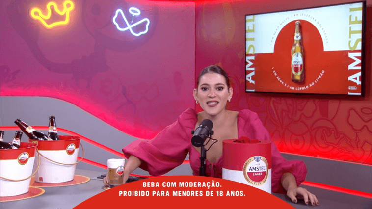 Amstel estreia I AM SINCERINHO no Mesacast quadro inedito e que segue ate o fim da temporada POP CYBER
