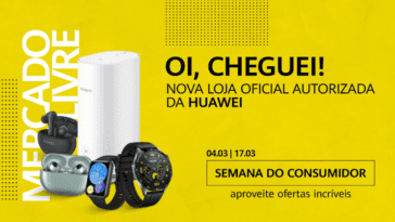Huawei anuncia sua primeira loja oficial do Mercado Livre com precos especiais em comemoracao ao Mes do Consumidor POP CYBER
