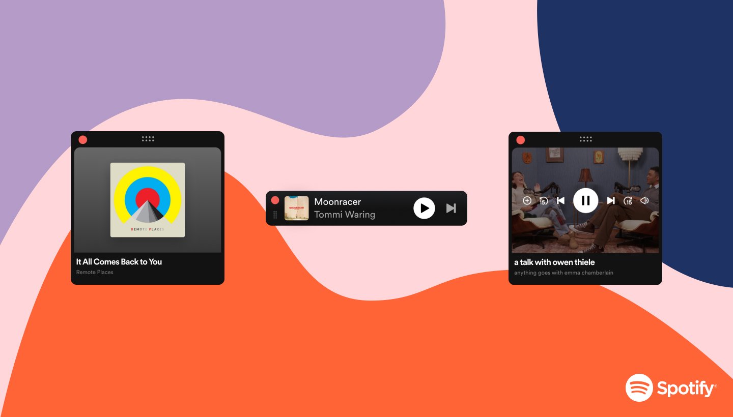 Spotify lanca Desktop Miniplayer POP CYBER