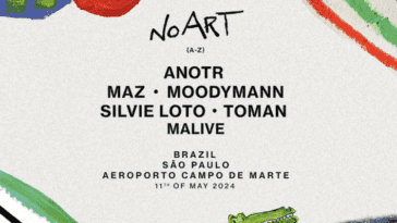 NO ART estreia em Sao Paulo no dia 11 de maio com ANOTR Moodymann Maz e mais e1714238940708 POP CYBER
