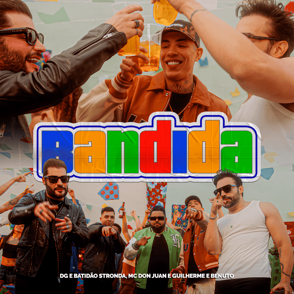 DG e Batidao Stronda se unem a Don Juan e a dupla Guilherme e Benuto para lancar o single 22Bandida22 POP CYBER