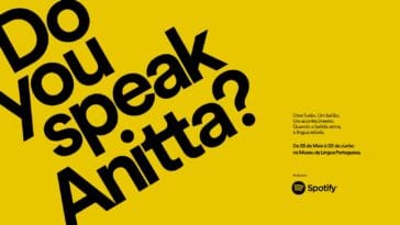 Spotify e Anitta ocupam o Museu da Língua Portuguesa em São Paulo