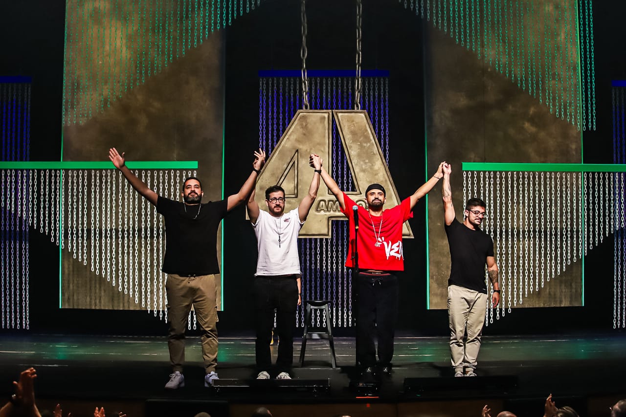 “4 Amigos” celebram sucesso de público e bilheteria em SP