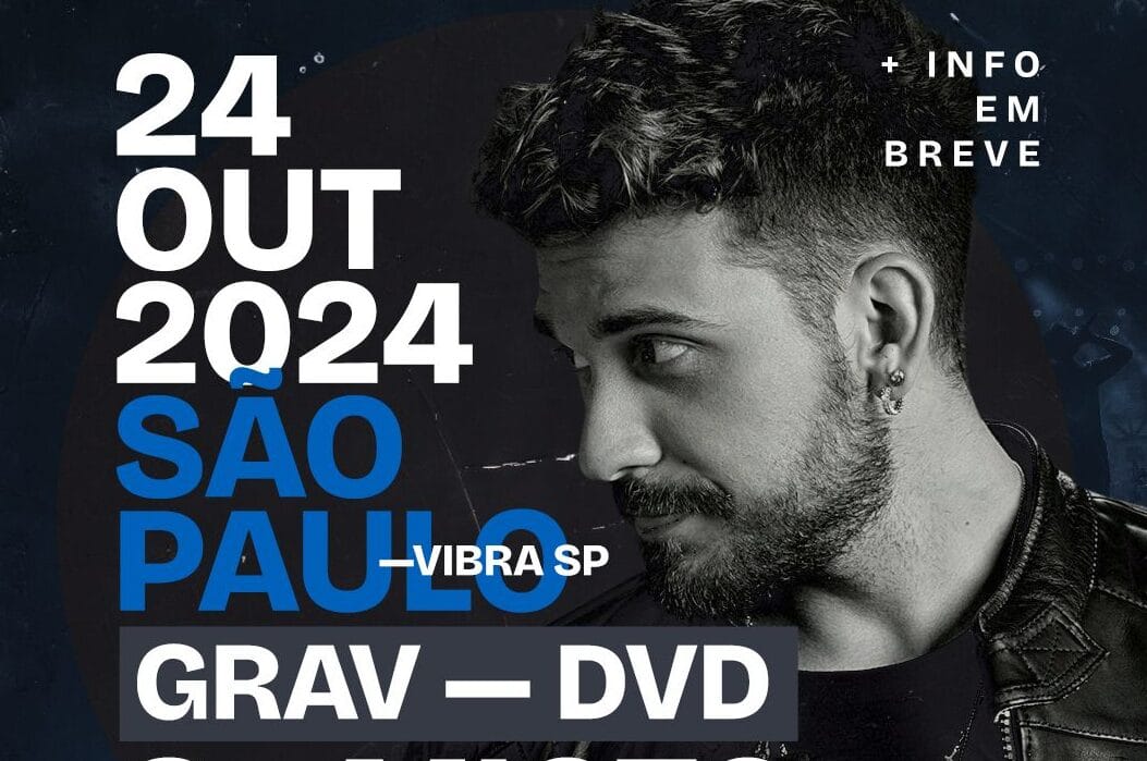 Com participações secretas, Gustavo Mioto anuncia gravação de DVD em São Paulo 1 Com participações secretas, Gustavo Mioto anuncia gravação de DVD em São Paulo