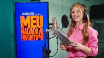 MEU MALVADO FAVORITO 4- ATRIZ LORENA QUEIROZ SE JUNTA A LEANDRO HASSUM E MARIA CLARA GUEIROS NO ELENCO DE DUBLAGEM DO NOVO FILME DA FRANQUIA