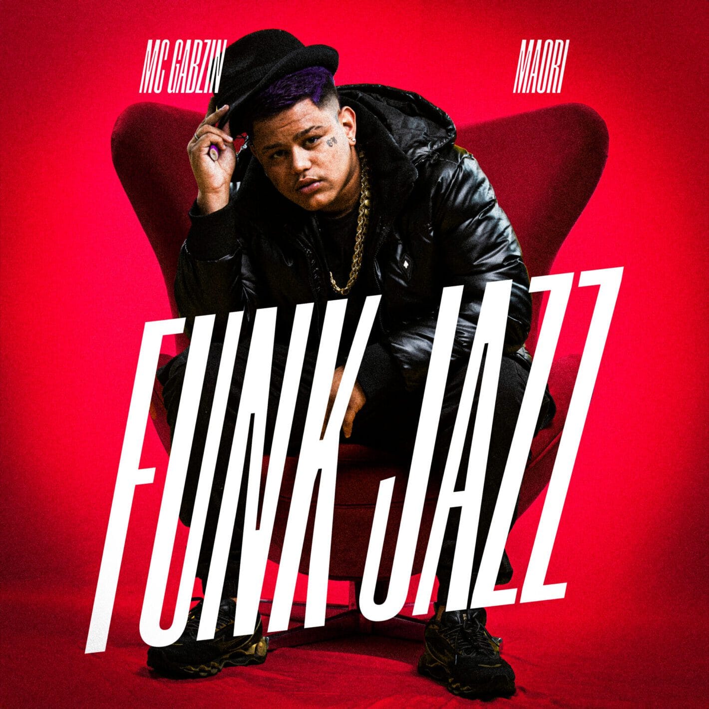 Mc Gabzin une gêneros musicais em Mc Gabzin une gêneros musicais em Funk Jazz, parceria com Maori