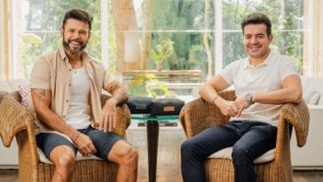 Dupla Marcos e Belutti protagoniza campanha de Dia dos Pais da Cartago