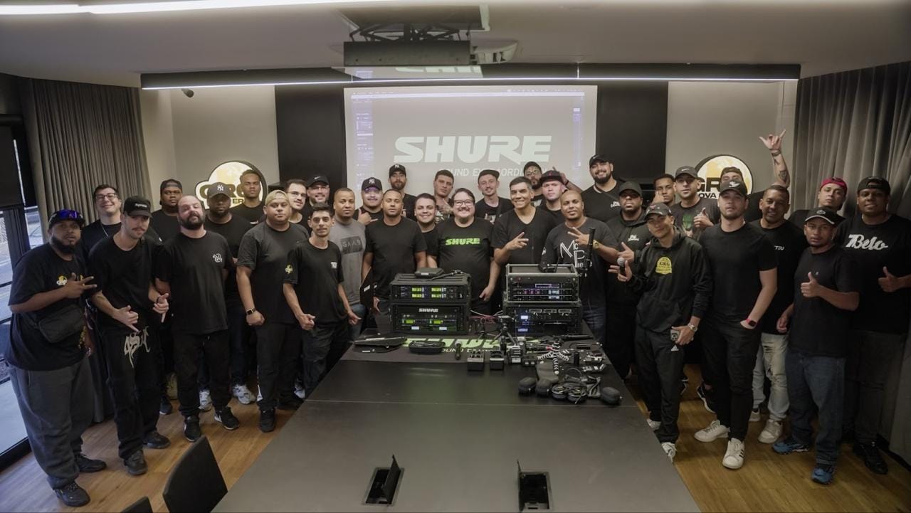 GR6 realiza workshop com a Shure para melhorar performance profissional dos seus colaboradores 1 GR6