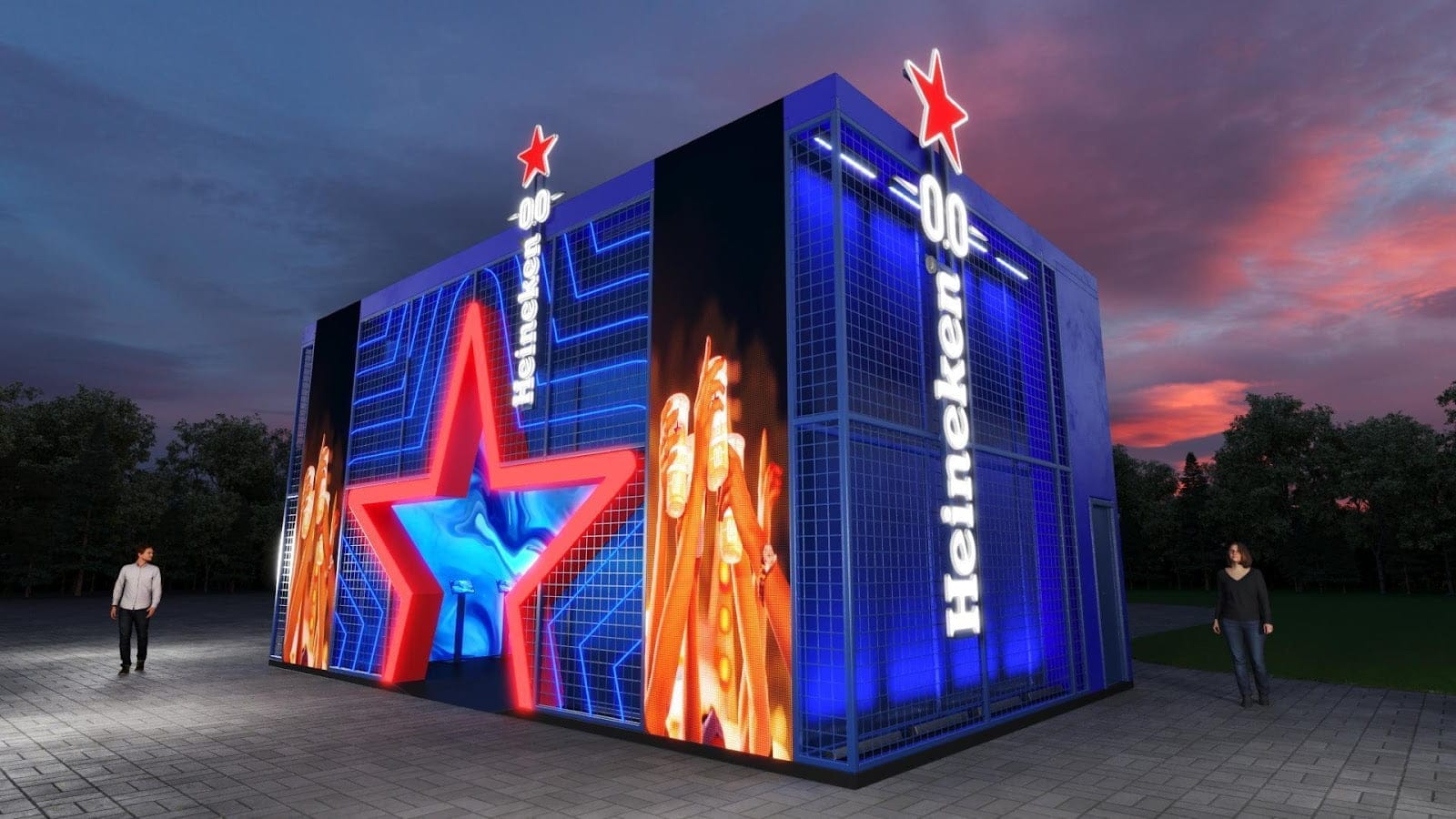 Rock in Rio 40 anos- Heineken 0 0 faz sua primeira ativação no festival