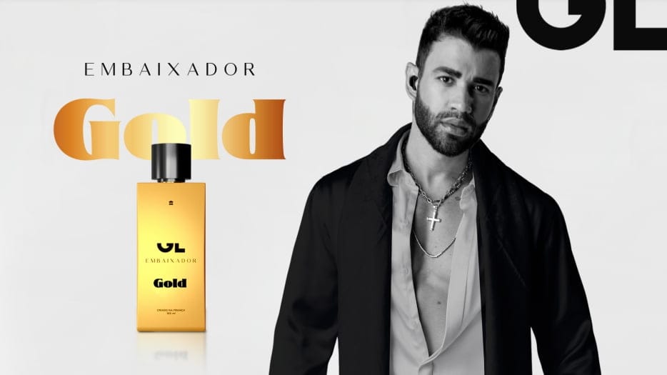 Gusttavo Lima aposta no alto padrão com novo perfume GL-GOLD01