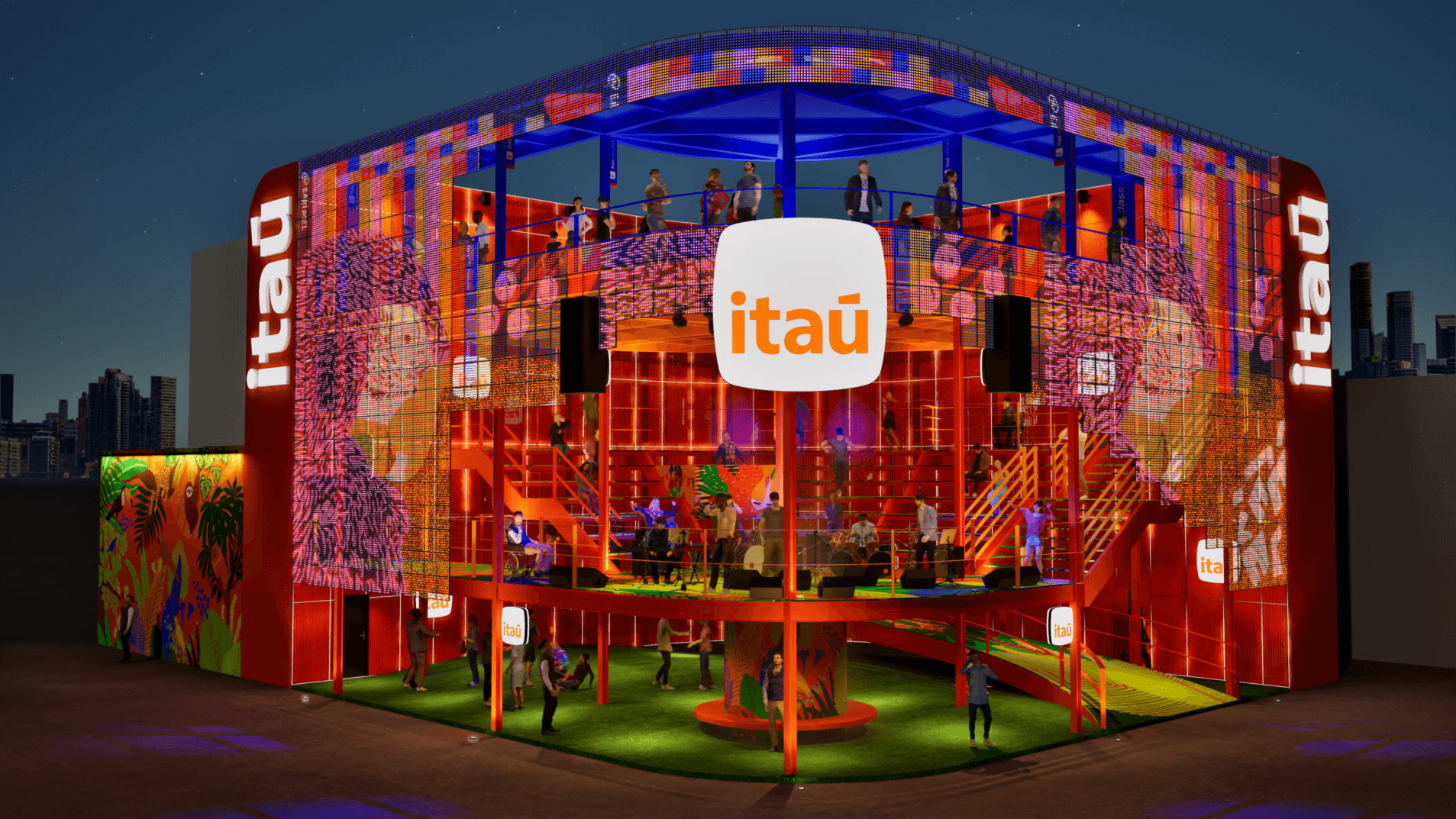 Itaú traz para o Rock in Rio Brasil 2024 mais uma etapa da celebração de seus 100 anos com tributo à cultura brasileira