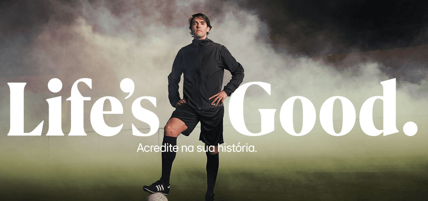 Kaká é o novo embaixador da LG- uma nova jornada inspiradora para promover otimismo e inovação