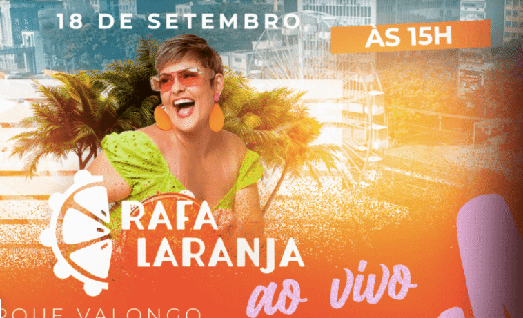 Rafa Laranja anuncia gravação de audiovisual aberto ao público e gratuita em Santos 2 Rafa Laranja