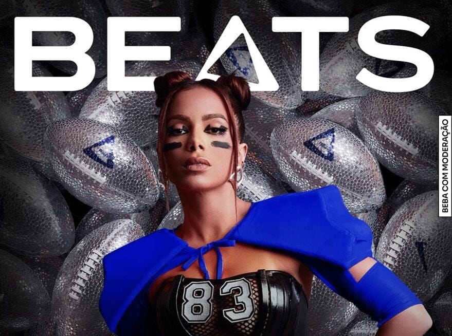 Beats patrocina o halftime show com Anitta no primeiro jogo da NFL no Brasil 1 betas-anitta