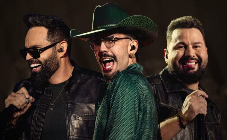 Diego e Arnaldo e Luan Pereira numa ligação em Diego e Arnaldo