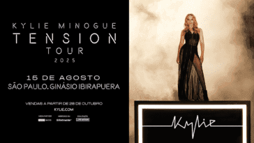 Kylie Minogue anuncia Tension Tour no Brasil