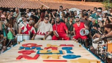 Menos é Mais registra “Churrasquinho 3” no mesmo dia em que levou o pagode ao topo das paradas musicais pela 1ª vez
