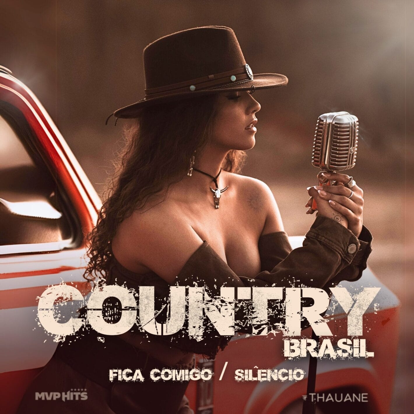 Thauane anuncia o álbum Country Brasil e lança o single “Fica Comigo”