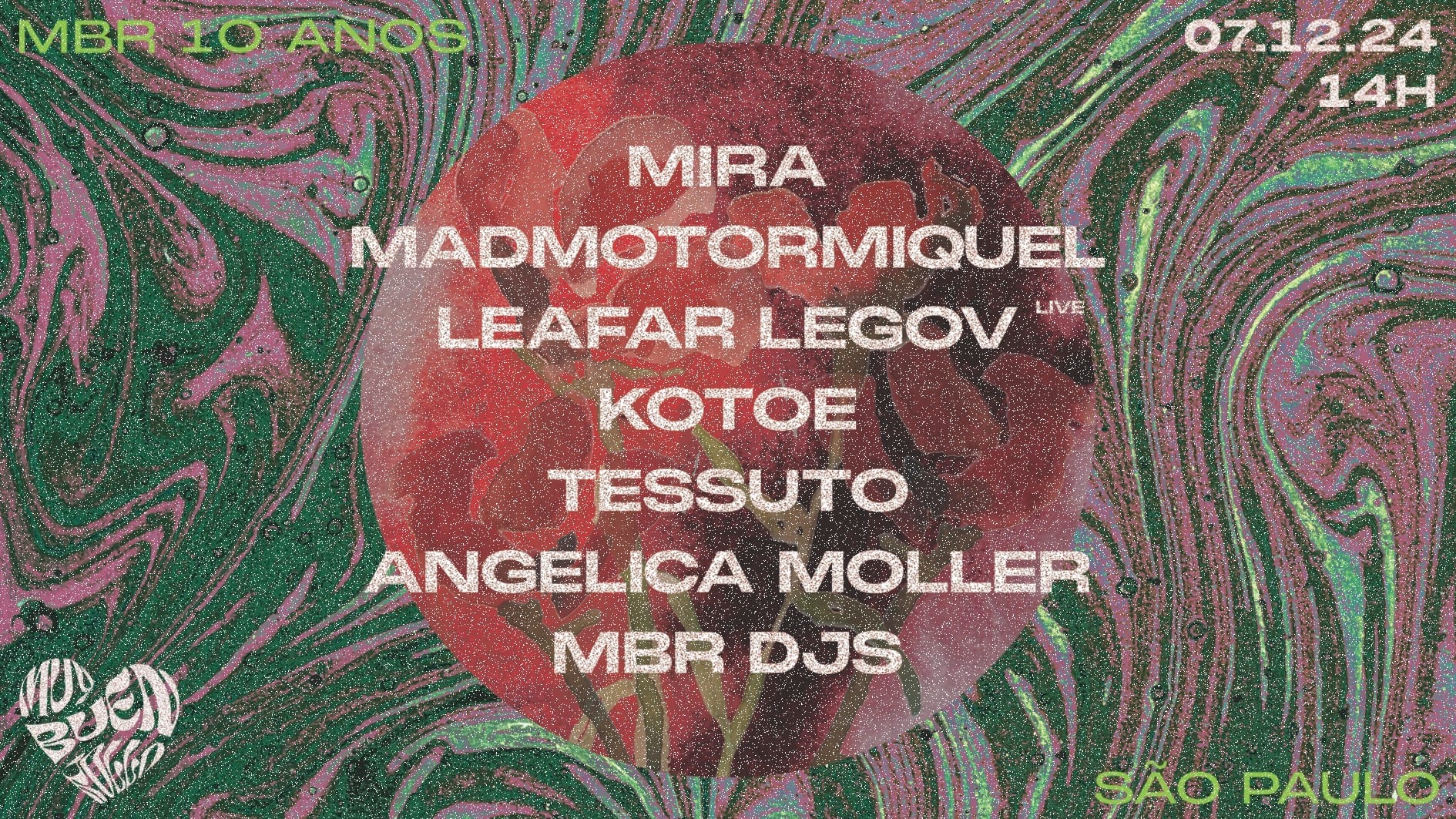 MBR celebra 10 anos da label com mais uma edição da festa no dia 7 de dezembro 1 MBR celebra 10 anos da label com mais uma edição da festa no dia 7 de dezembro