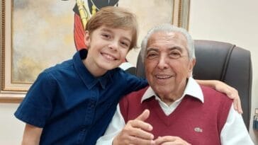 Enzo Henrique relembra encontro com Mauricio de Sousa- “Inesquecível”