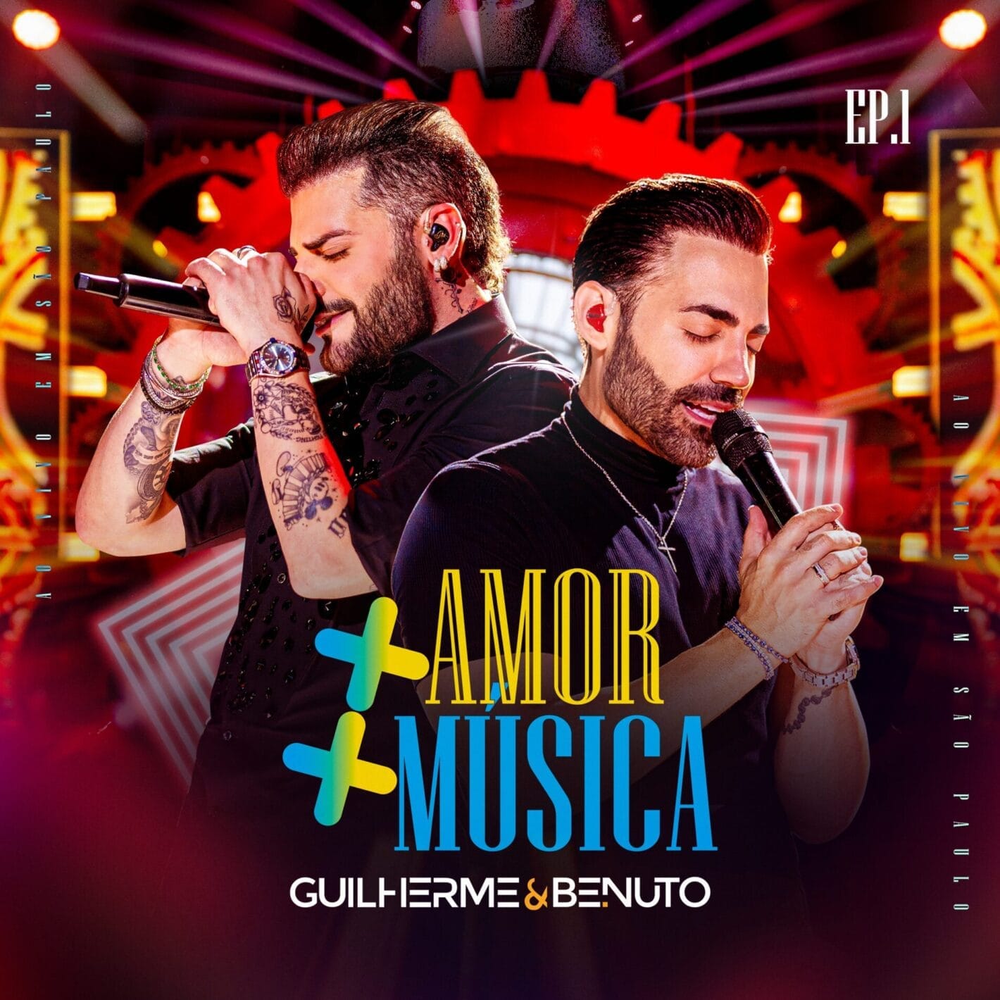 Guilherme e Benuto lançam EP1 do DVD “+Amor +Música”