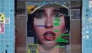 Nina Fernandes se torna a primeira brasileira a aparecer em painel na boate ZIGStudio