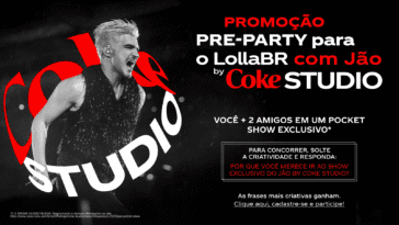 Coca-Cola leva fãs para Pocket Show do Jão by Coke Studio