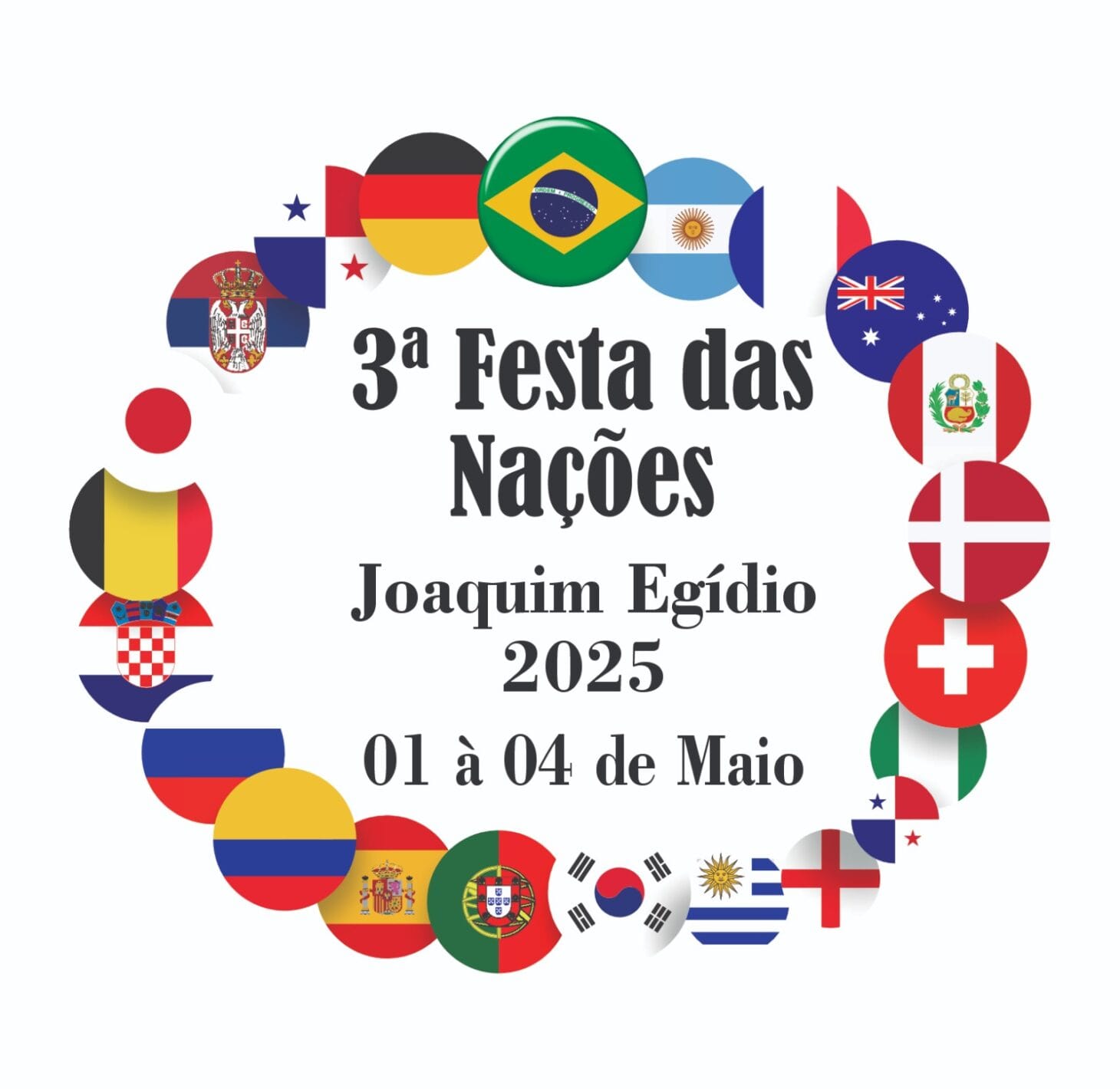 3ª Festa das Nações Joaquim Egídio