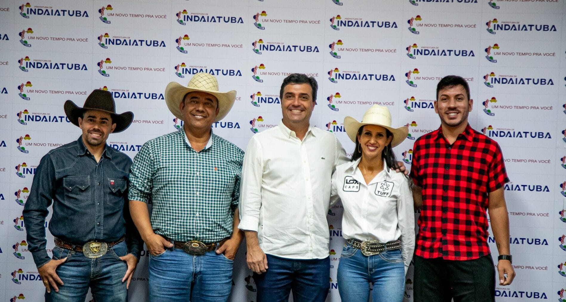 FAICI 2025 anuncia oito shows em cinco dias de festa em Indaiatuba 1 Claudio-Ribeiro_Jose-Marques-Barbosa_Dr-Custodio-Tavares_Michela-Vilela_Junior-Grotto