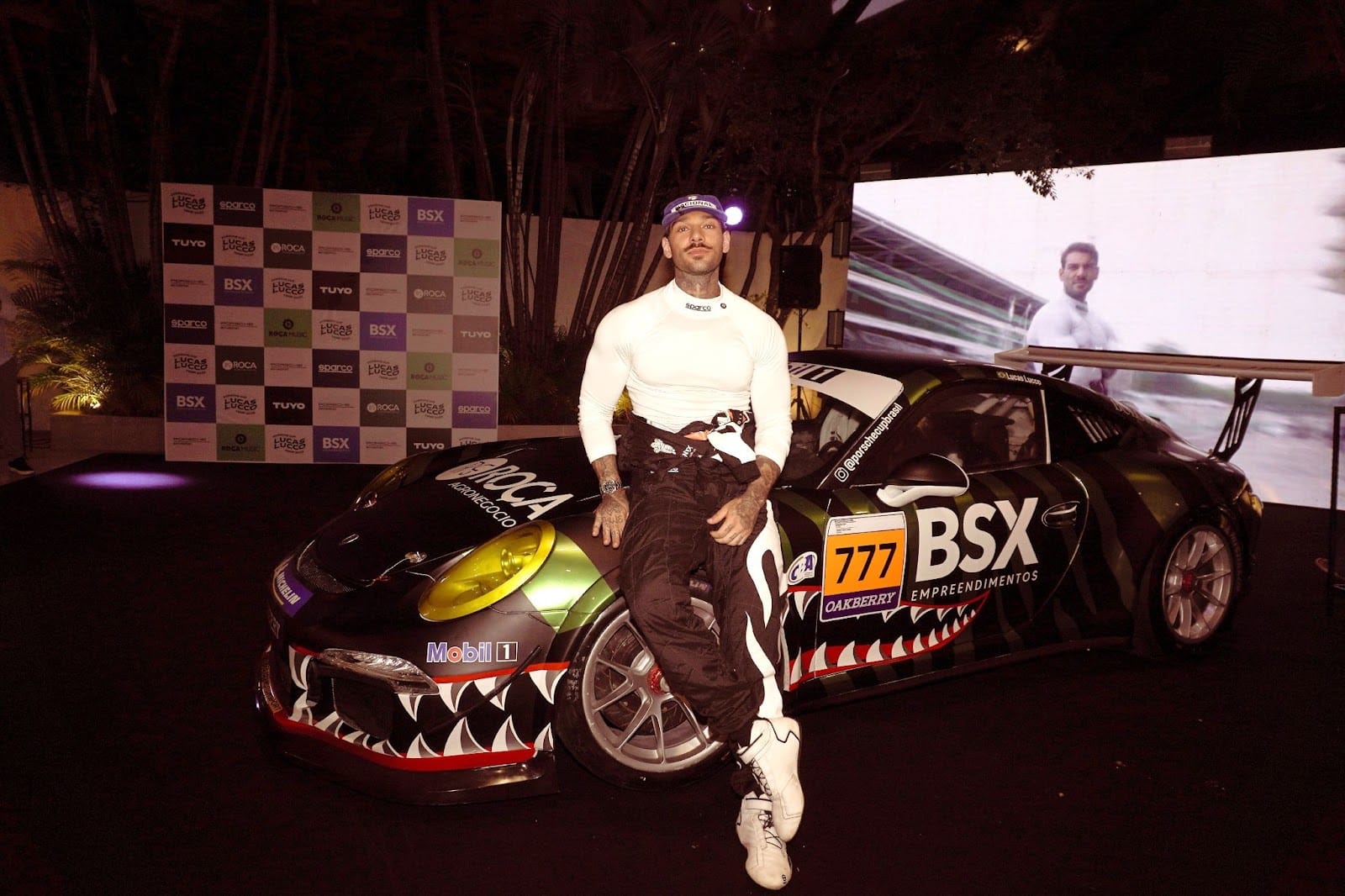 Lucas Lucco apresenta carro para temporada 2025 da Porsche Cup 1 Lucas Lucco apresenta carro para temporada 2025 da Porsche Cup