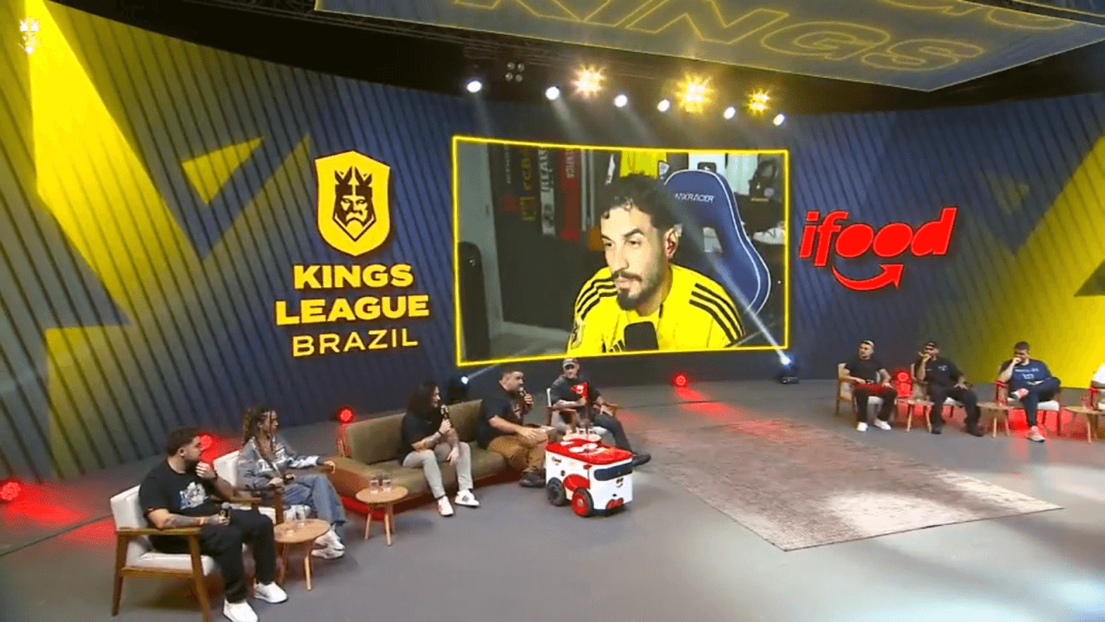 iFood é patrocinador oficial da Kings League Brazil