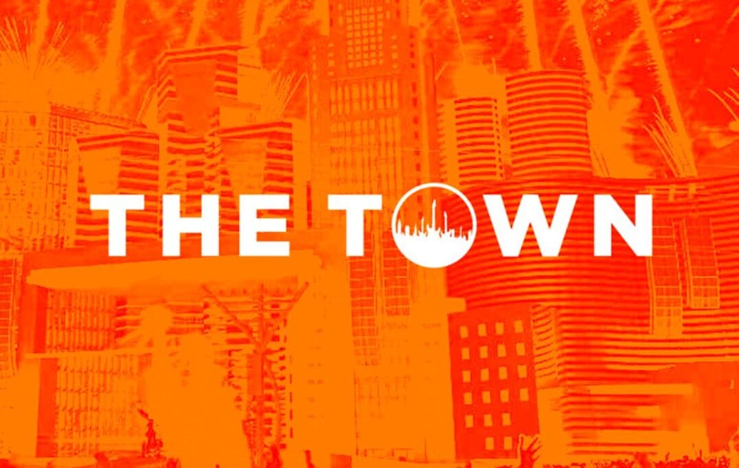 the town 2025 banner