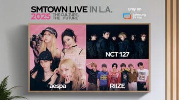As maiores bandas de K-Pop se apresentam em Los Angeles no SMTOWN LIVE 2025, exclusivamente no Samsung TV Plus