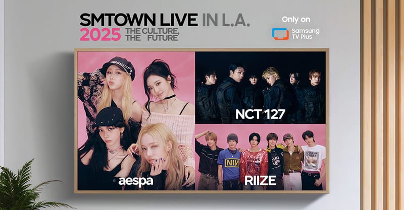 As maiores bandas de K-Pop se apresentam em Los Angeles no SMTOWN LIVE 2025, exclusivamente no Samsung TV Plus 1 As maiores bandas de K-Pop se apresentam em Los Angeles no SMTOWN LIVE 2025, exclusivamente no Samsung TV Plus