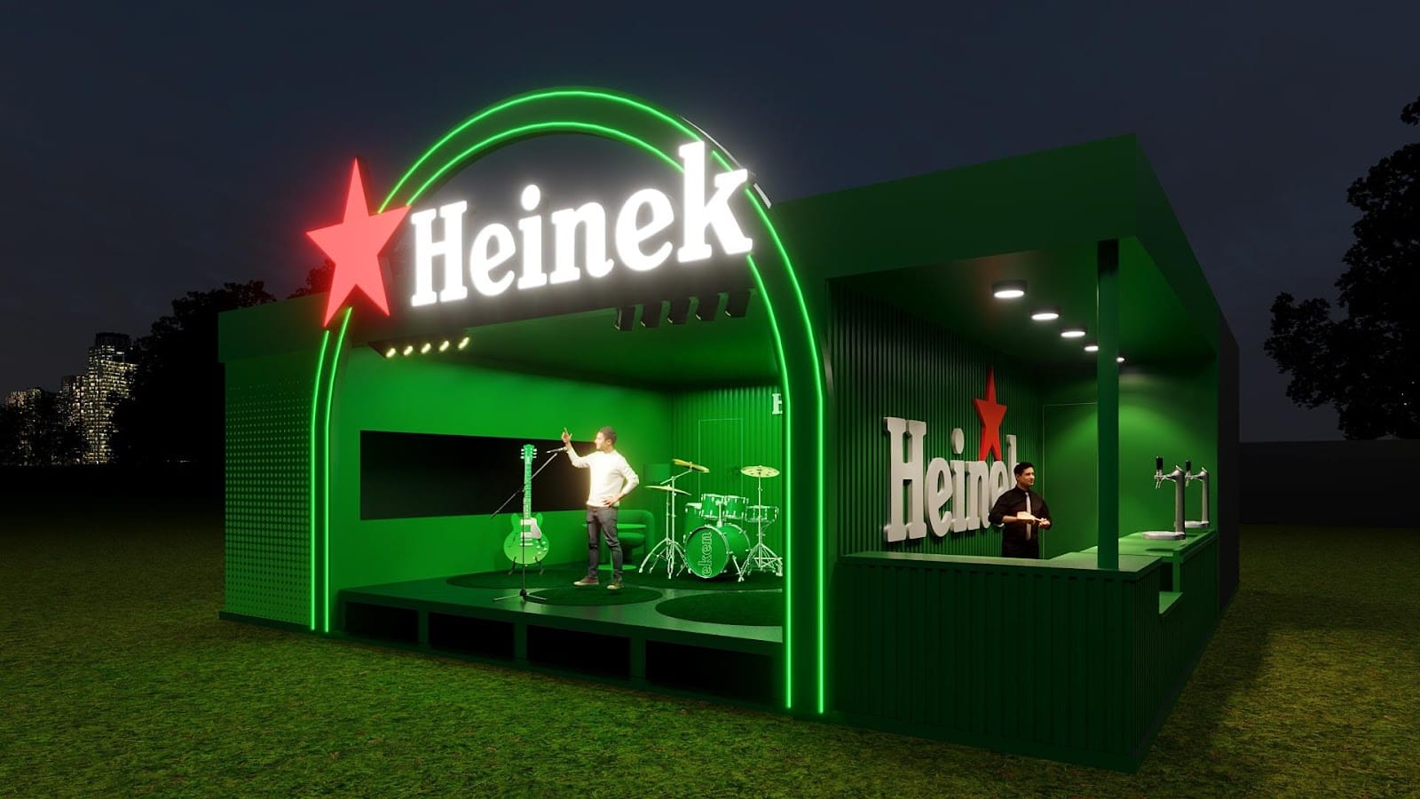 Heineken® no Popload- palco exclusivo fomenta cena independente com shows exclusivos de Yago Oproprio, Moor Mother e mais
